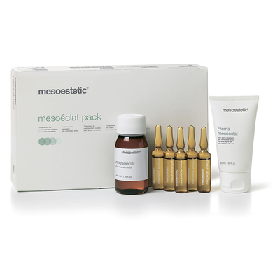 Професійний набір для сяяння шкіри "Мезоэклат" / Mesoeclat pack Mesoestetic в каталозі Odelik