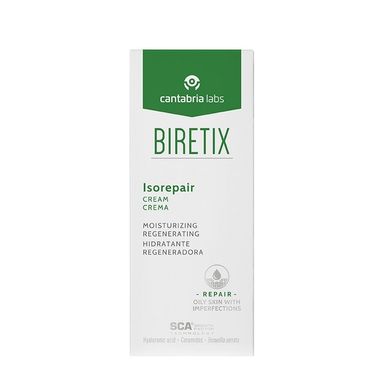Зволожуючий регенеруючий крем для проблемної шкіри Biretix / BIRETIX ISOREPAIR CREAM Cantabria Labs в каталозі Odelik